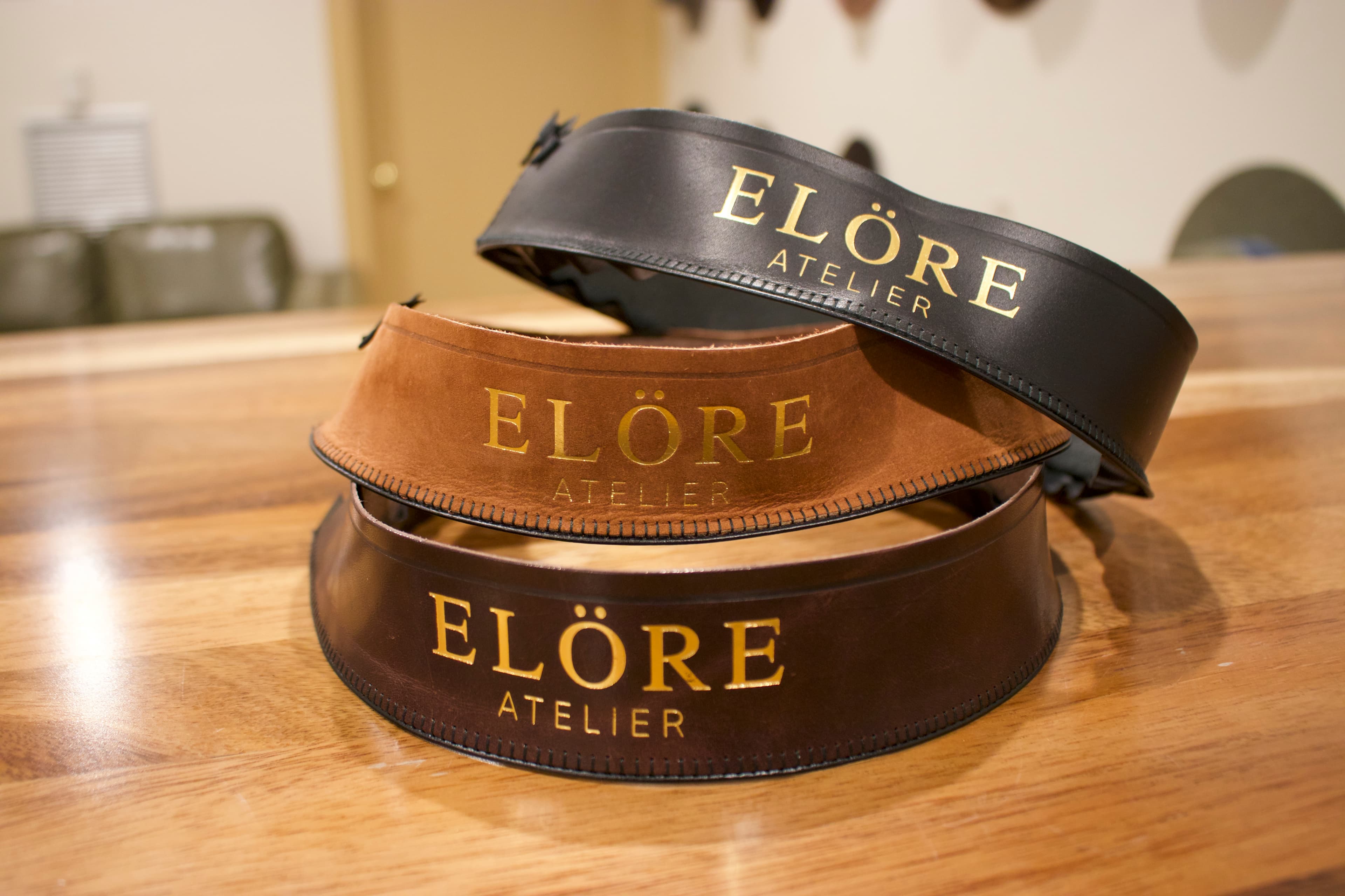 ELÖRE leather sweatbands